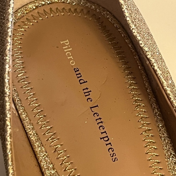 Anthropologie Pilcro and the Letterpress Ana Glitter Shoes - Picture 16 of 16